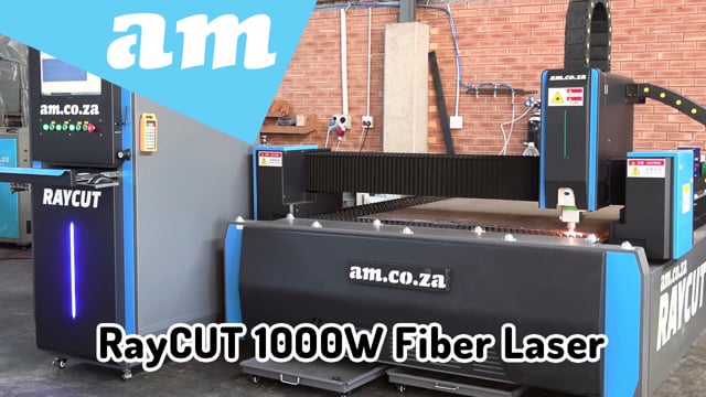 RayCUT 1000W Fiber Laser Ferrous Metal Cutting Machine Arrived with Aftersales and Service Team
