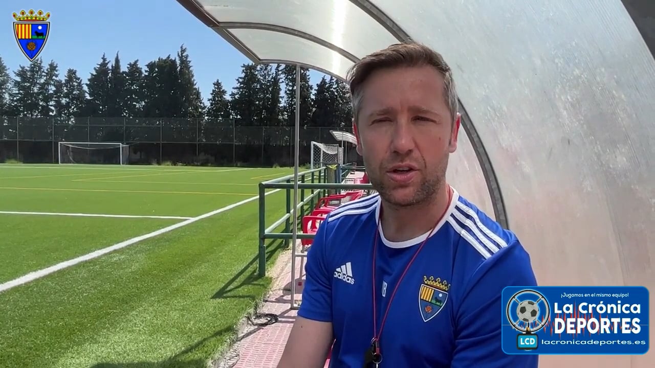 LA PREVIA / CD Teruel - CF Badalona / VÍCTOR BRAVO (Entrenador Teruel) Jornada 34 / 2ª RFEF - Grupo 3 / Fuente: YouTube CD Teruel