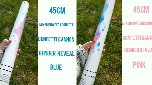 ilovesparklers Blue Gender Reveal Powder Cannons