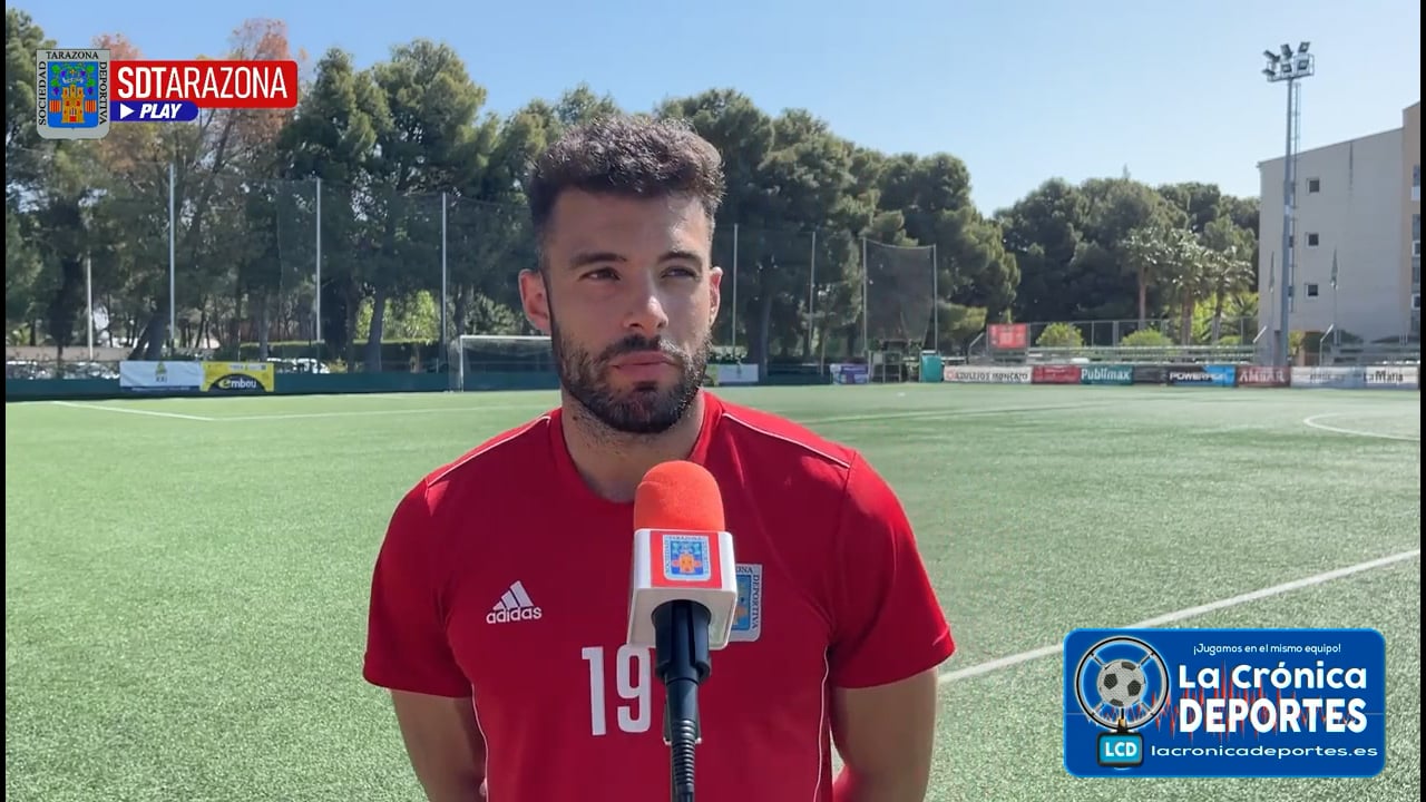 LA PREVIA / SD Tarazona - CE Europa / DANI SANTIGOSA (Jugador Tarazona) J 34 / 2ª RFEF - Grupo 3 / Fuente: Facebook SD Tarazona