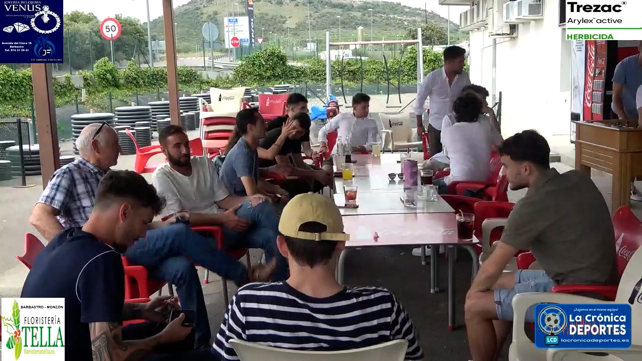 COMIDA FIN DE TEMPORADA DE LA UD BARBASTRO (Restaurante del Área 62) 14.05.2022