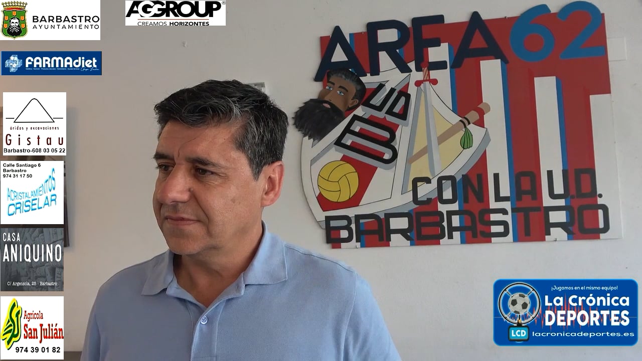 JOSETE (Entrenador UD Barbastro) Hablamos de su Renovación y de los Planes para la Próxima Temporada / Restaurante Área 62