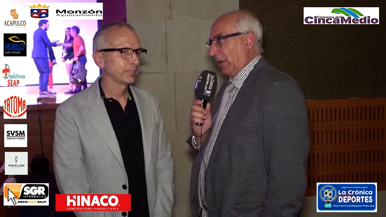 ALBERTO  PALLARÉS , PRESIDENTE   FEDERACIÓN  ARAGONESA DE ATLETISMO