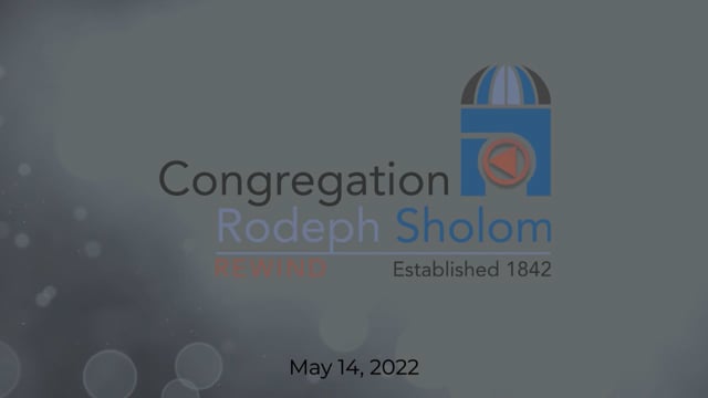 Torah Study 5/14/2022