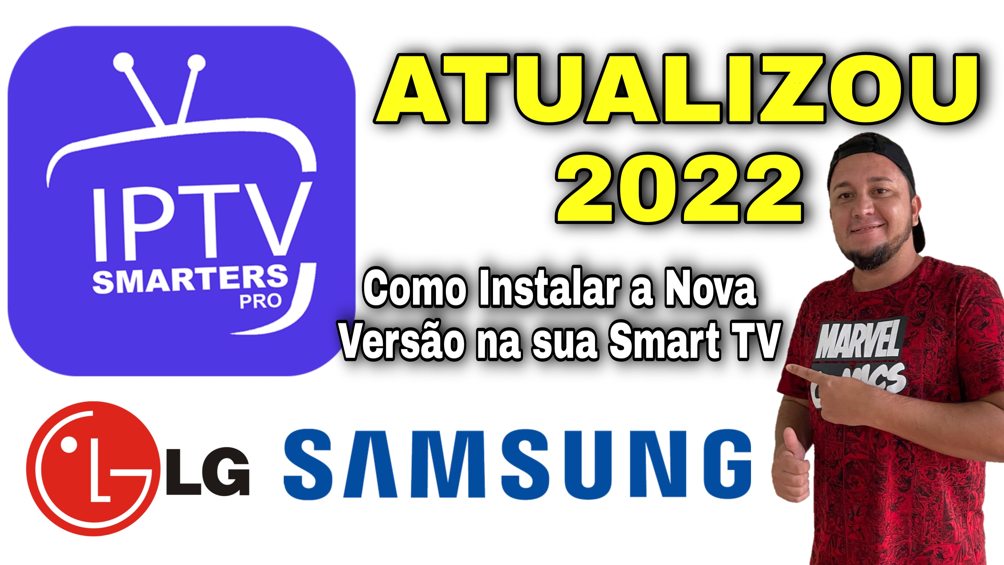 Iptv Smarters Player Atualizou 2022 Como instalar na Smart TV Samsung tizen crystal e LG ⚡