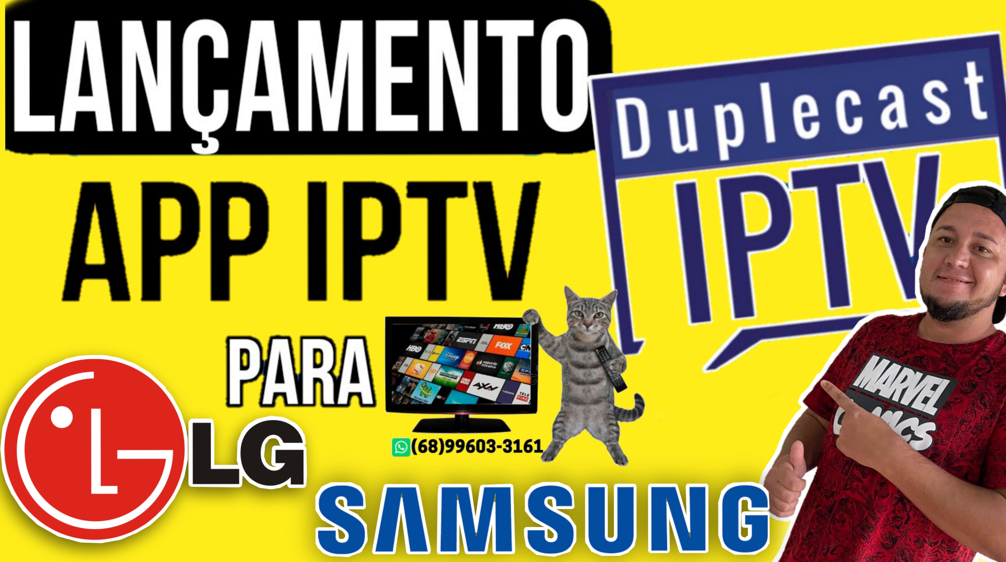 DUPLECAST IPTV NOVO APLICATIVO PARA TV SAMSUNG E LG on Vimeo