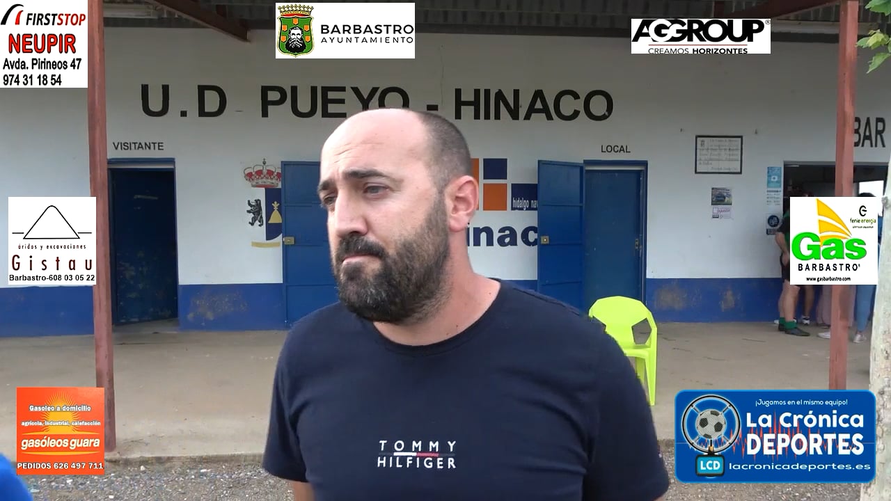 RAMÓN SANTOLARIA (Entrenador Pueyo) UD Pueyo 0-1 CD Altorricón / J 32 / 1ª Regional Gr 2