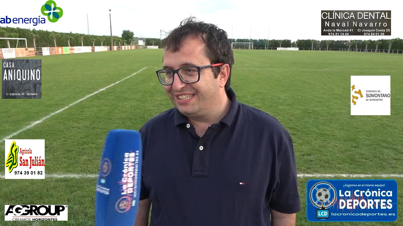 JOSÉ MIGUEL ZURITA (Presidente Altorricón) UD Pueyo 0-1 CD Altorricón / J 32 / 1ª Regional Gr 2