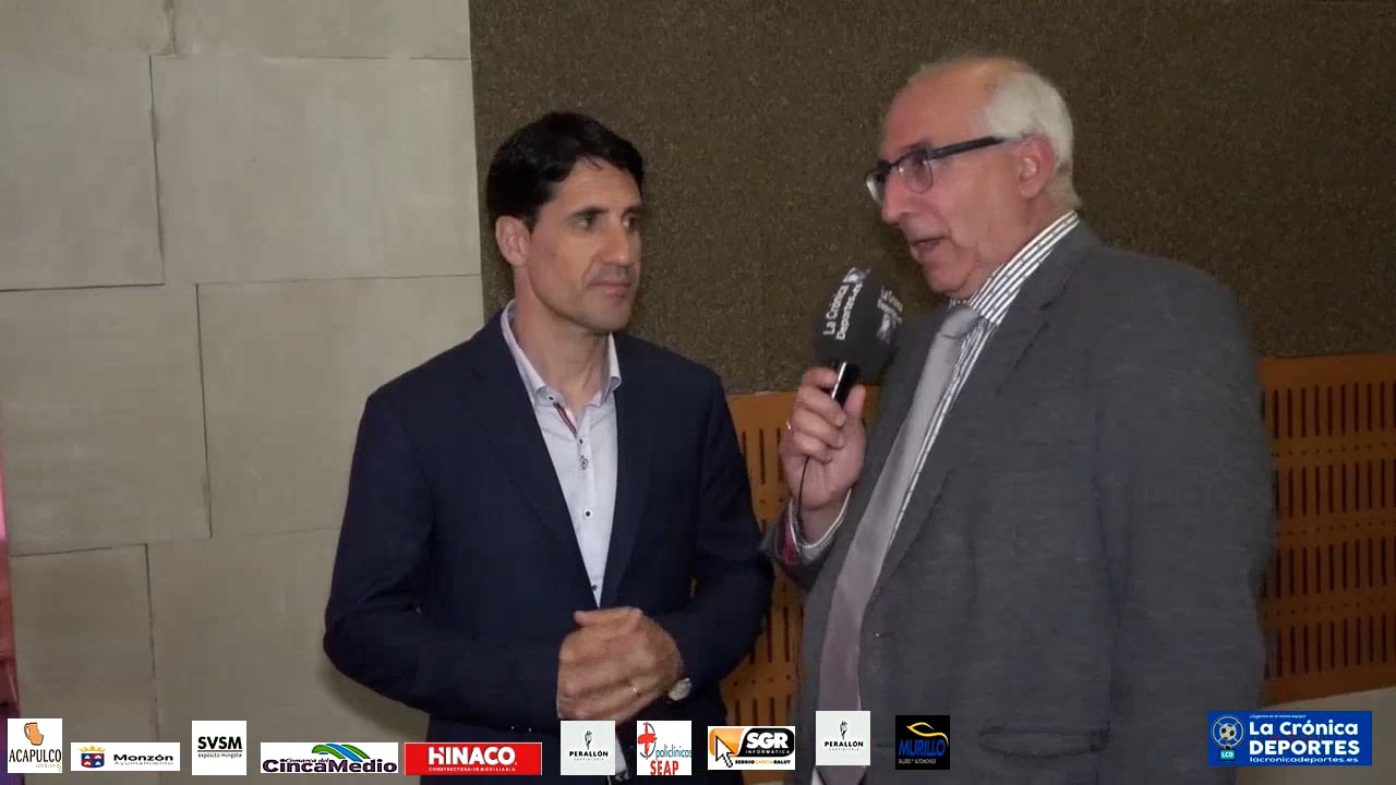 ELISEO  MARTÍN, CONCEJAL DE DEPORTES DEL AYUNTAMIENTO DE MONZÓN