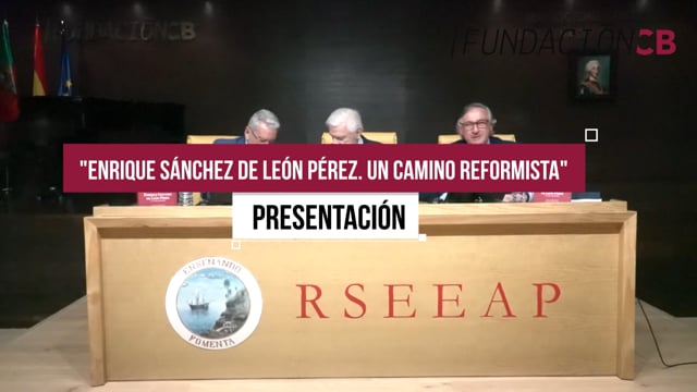 Presentación libro Enrique Sánchez de León