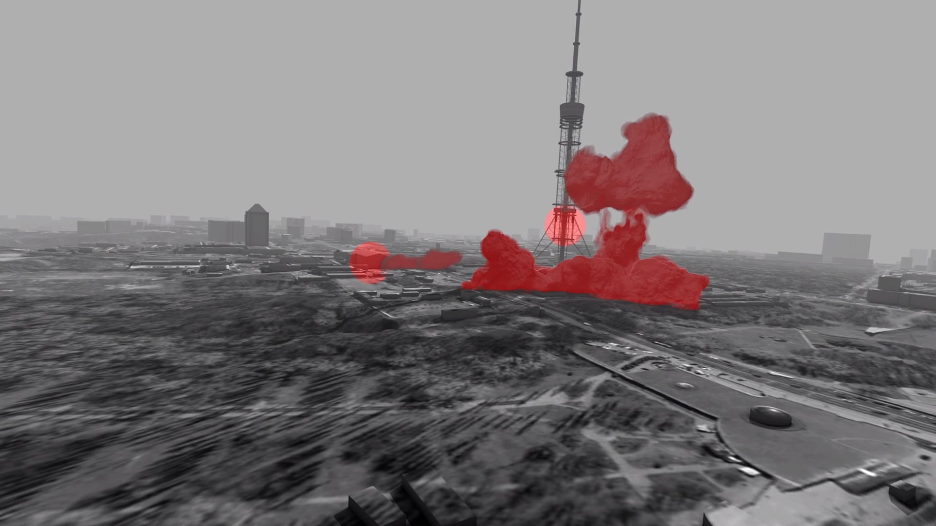 Russian Strike on the Kyiv TV Tower