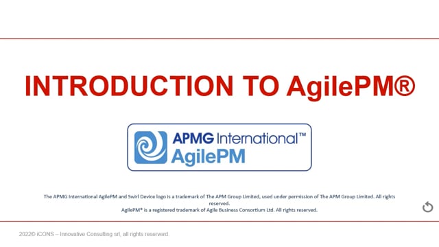 AgilePM-Foundation Training Material