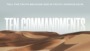 Tell The Truth Because God Is Truth
