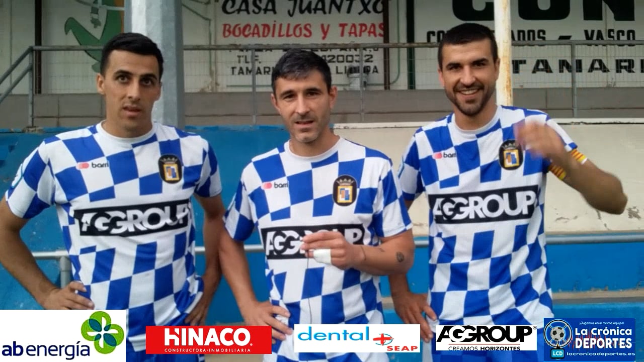 VARILLA, FRAN Y ALBERTO (Jugadores CDJ Tamarite) Tamarite  4-2 Montecarlo / Jornada 32 / Preferente - Gr 1