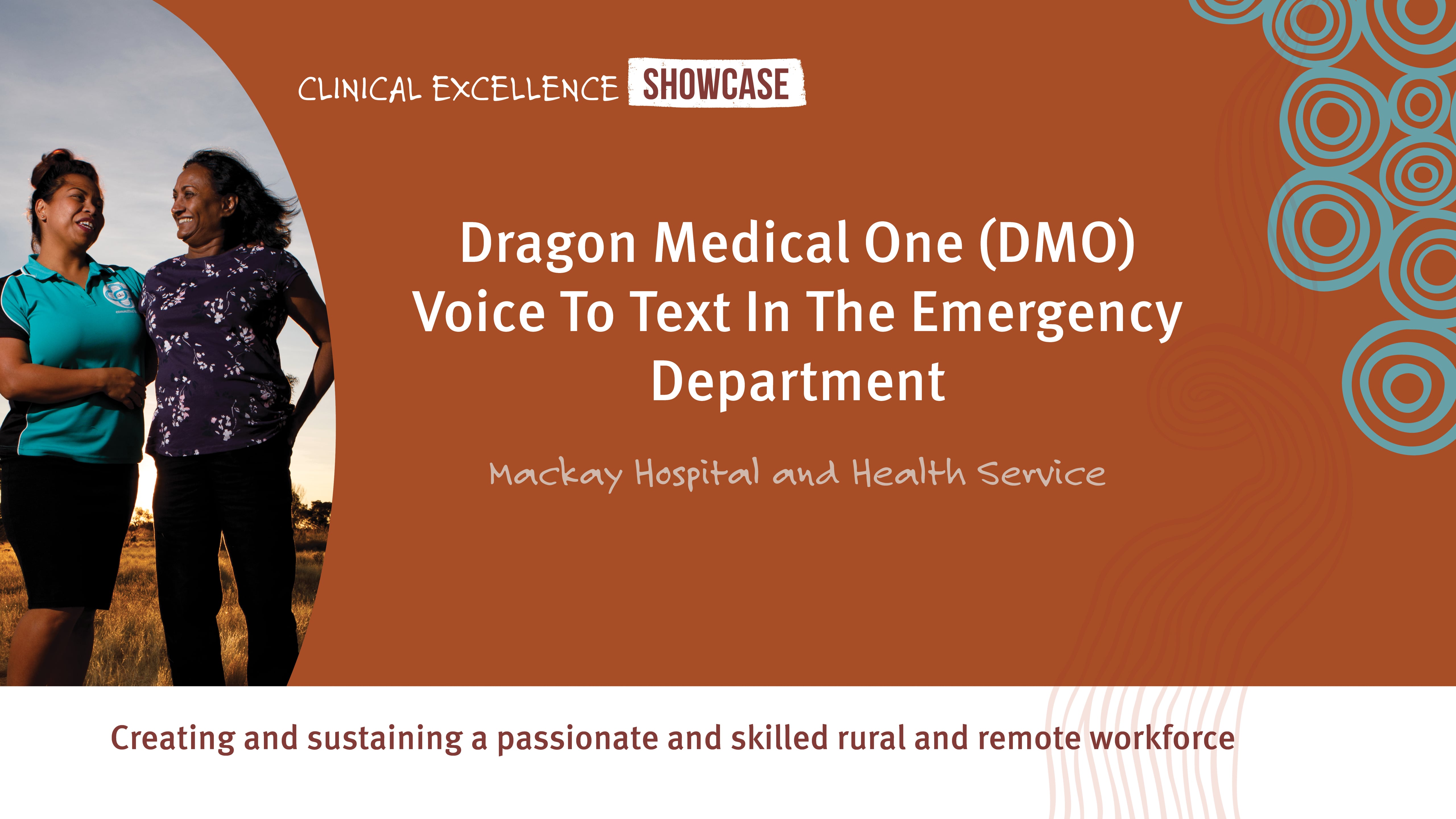 Dragon Medical One (DMO) Voice to Text in the Emergency Department | Mackay  HHS