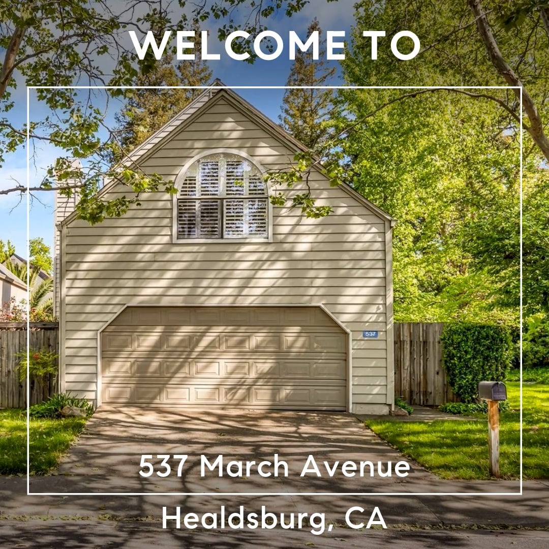 537 March Ave. Healdsburg, CA on Vimeo