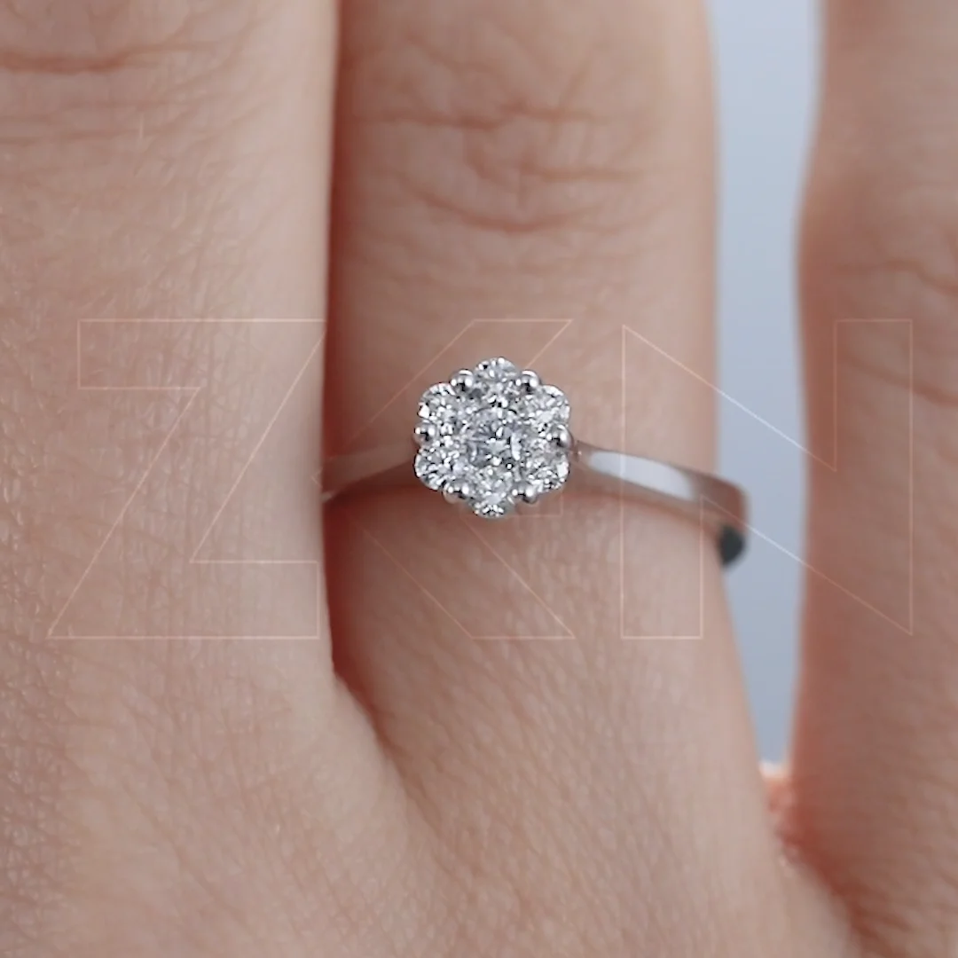 0.32 ct Reina Diamantring - 3000793468 / ZEN Diamond - US