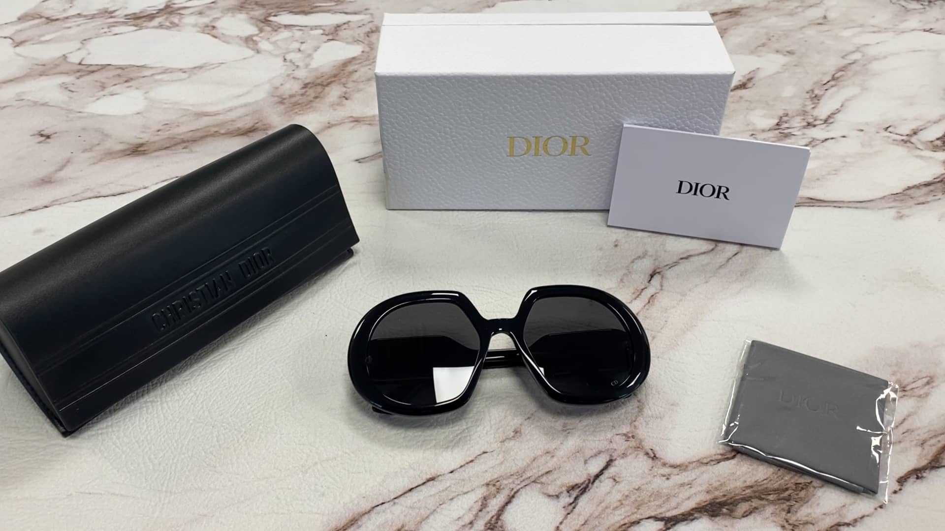 Christian Dior Sunglasses Model-DiorBobby R1U Color-10A0 Black-Grey ...