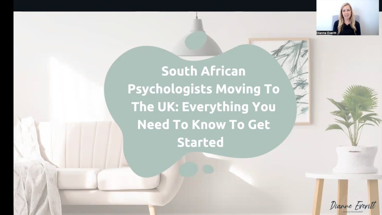 South African Psychologists Moving to The UK Everything You Need to