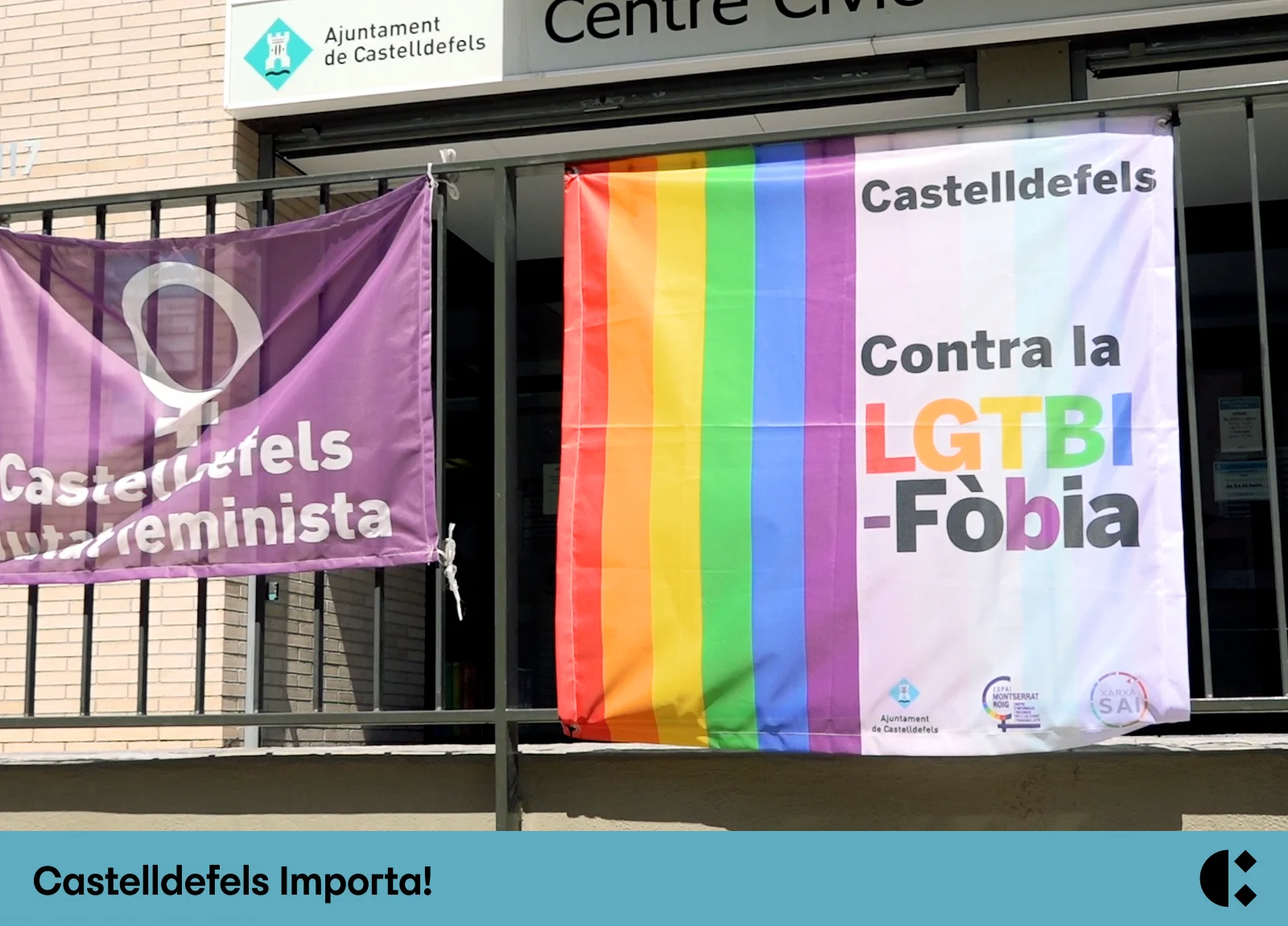 Castelldefels viu el Dia Internacional contra la LGTBI-fòbia on Vimeo