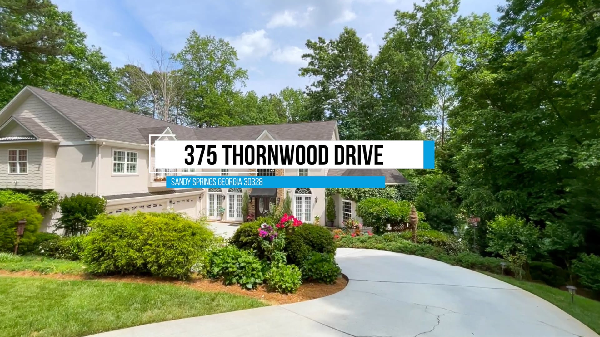 375 Thornwood Drive, Sandy Springs 30328 on Vimeo