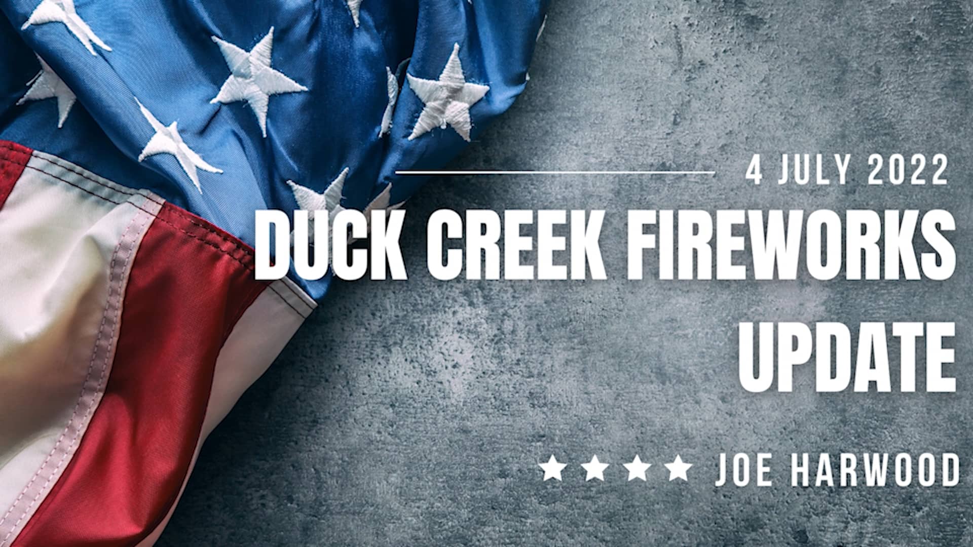 Duck Creek Fireworks Made In America! on Vimeo