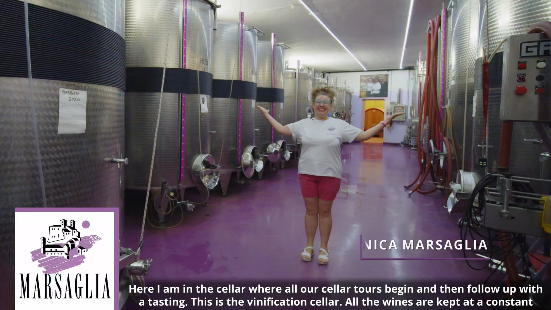 Tour della nostra cantina | Tour of our cellar