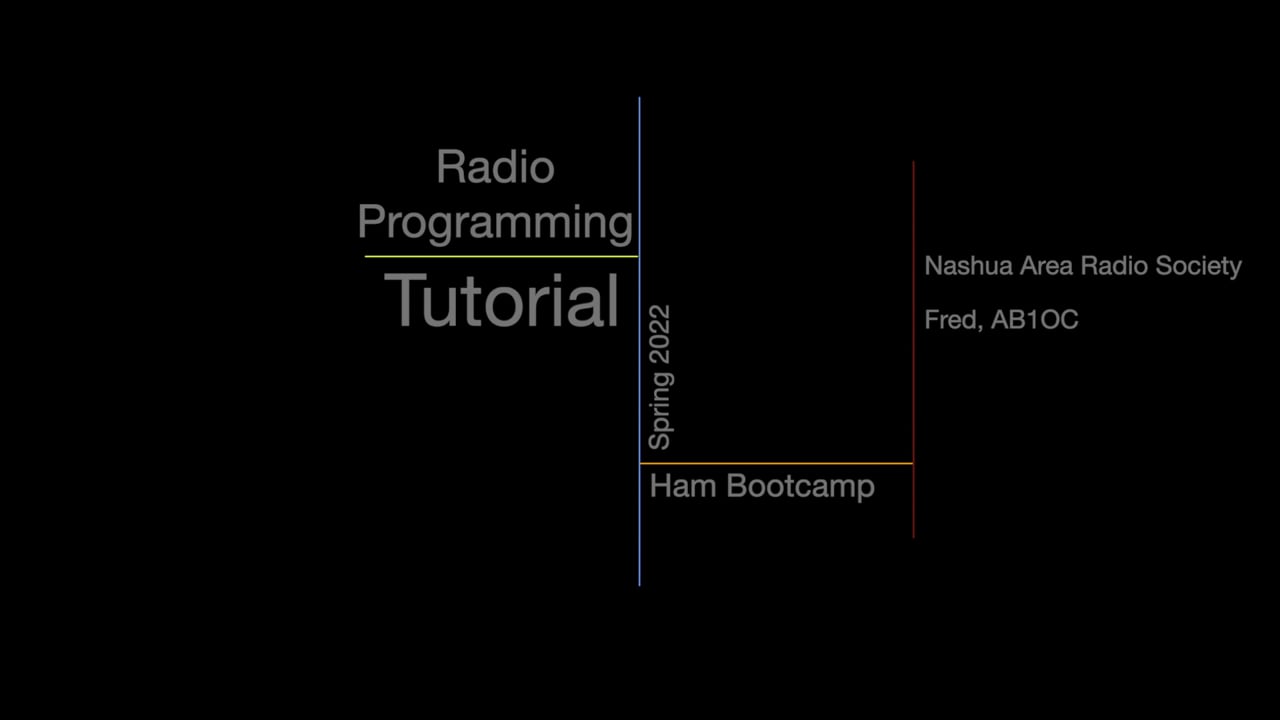 Radio Programming Tutorial