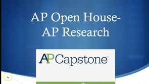 AP Research Open House