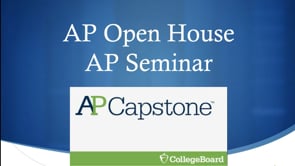 AP Seminar Open House