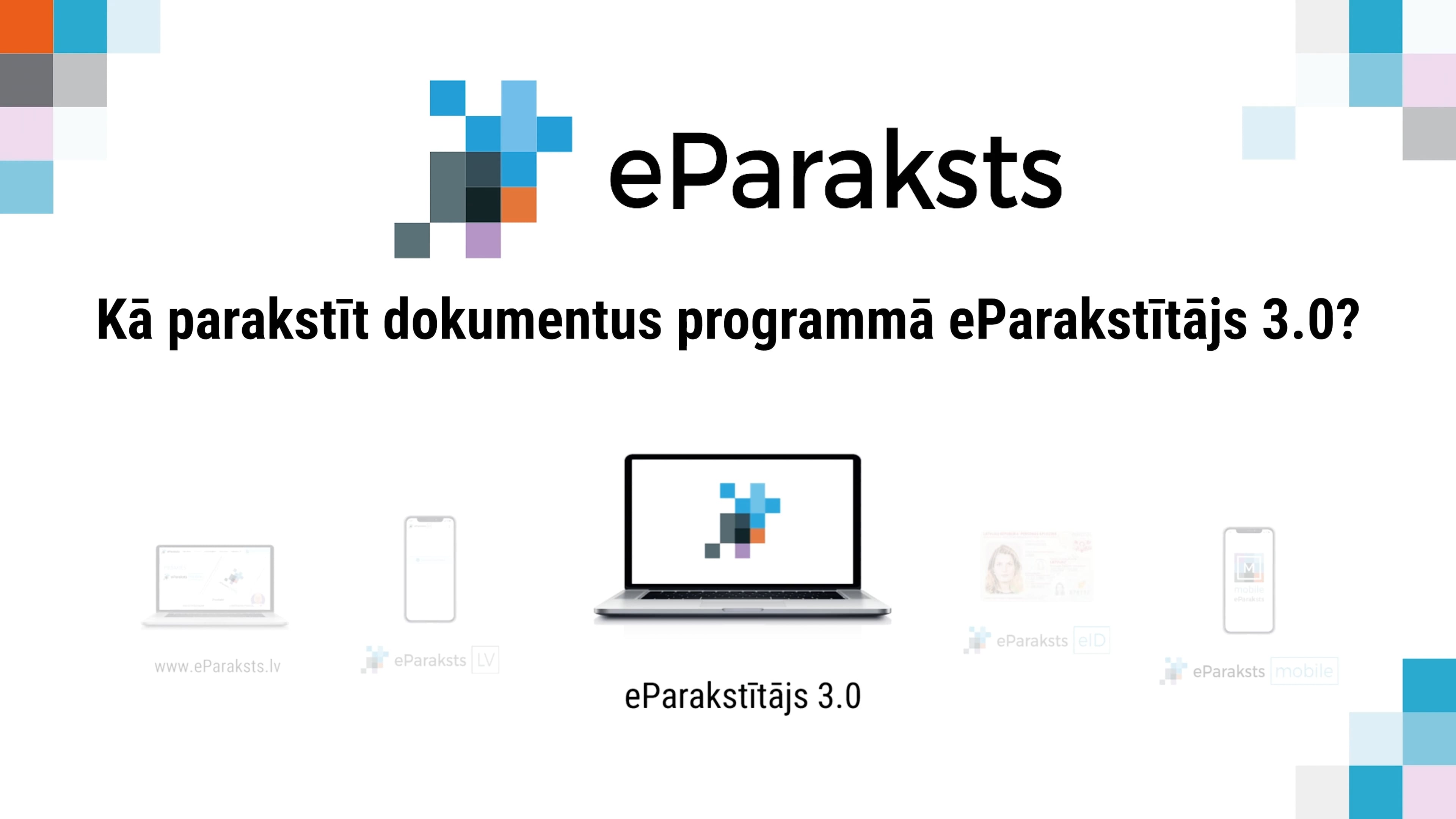 Kā parakstīt dokumentus programmā eParakstītājs 3.0 on Vimeo
