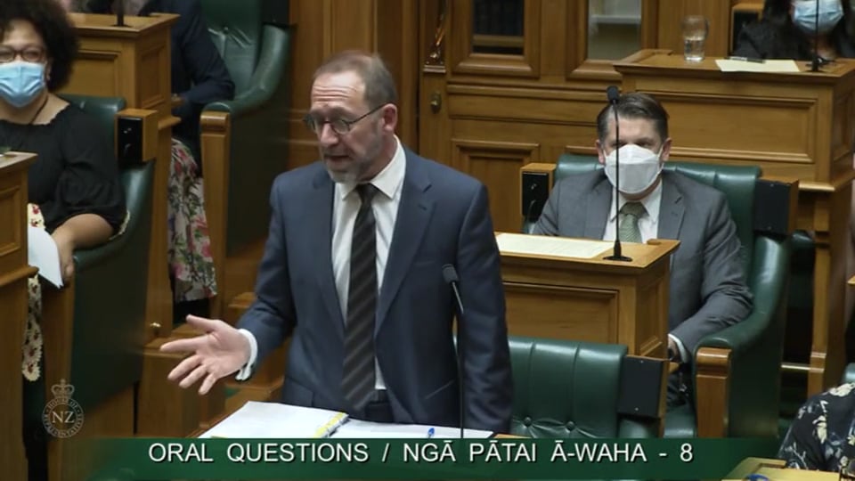 Question 8 Matt Doocey to the Minister of Health on Vimeo