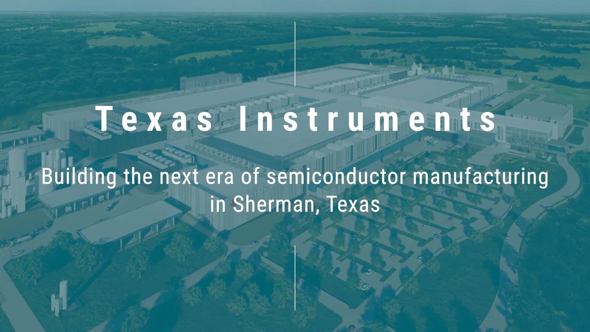 Texas instruments sherman factory promotional video on vimeo