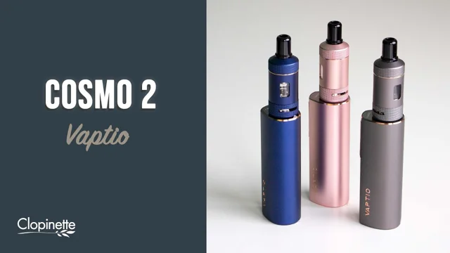 Kit de Cigarette Electronique - Cosmo 2 Vaptio - Idéal pour vapoter !