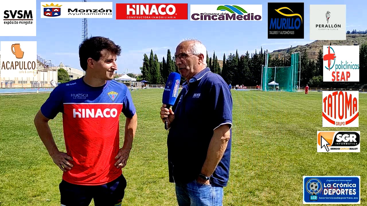 ANTÓN  BARINGO  CASTEL , ATLETA DEL CENTRO ÁTLETICO  HINACO  MONZÓN