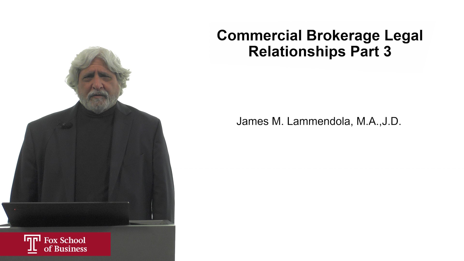 Login to view Commercial Brokerage Legal Relationships Part 3