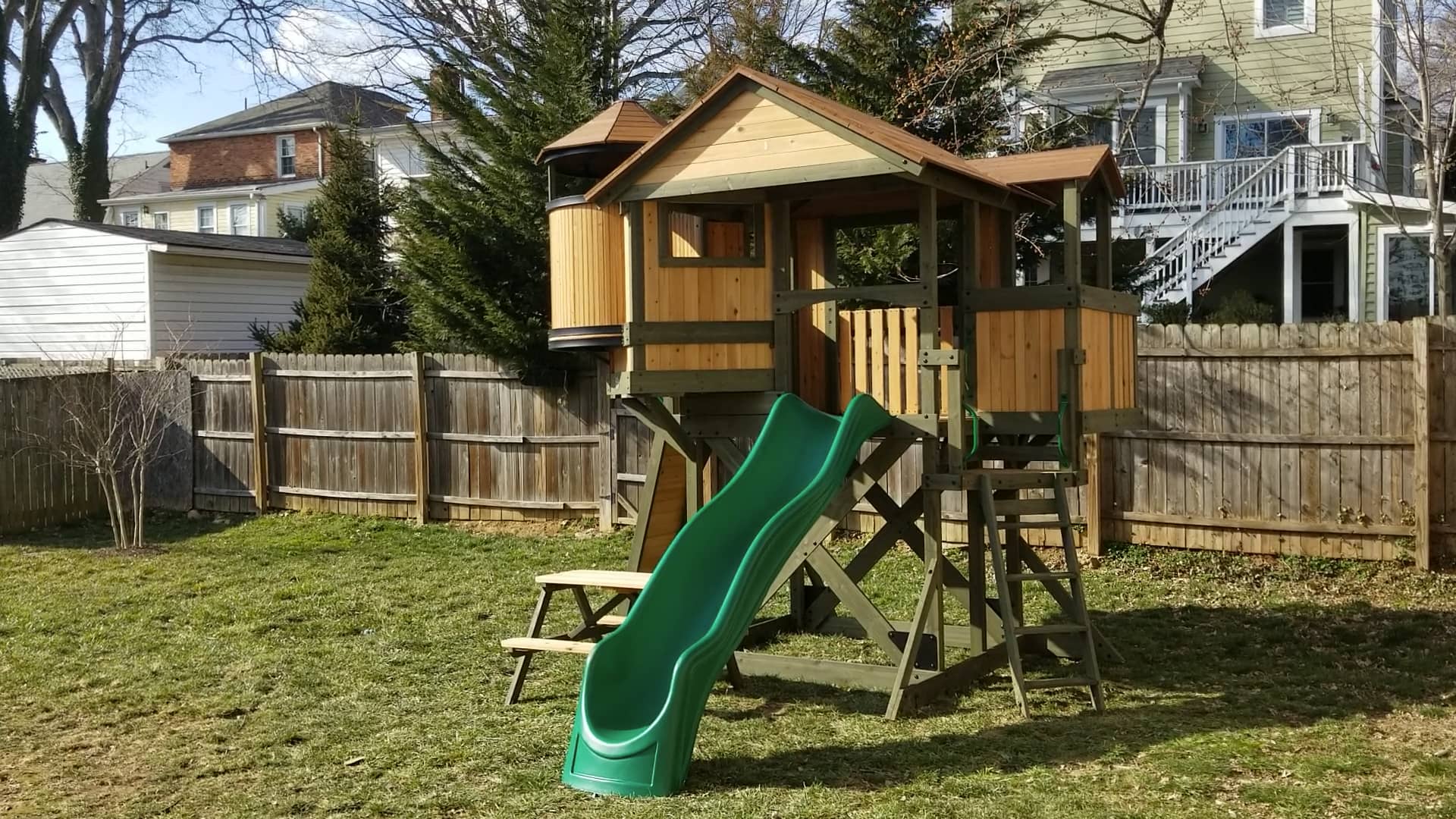 Furniture Experts Corporation Eagle nest playset installers by