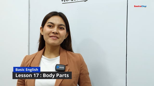 Lesson 17 : Body Parts