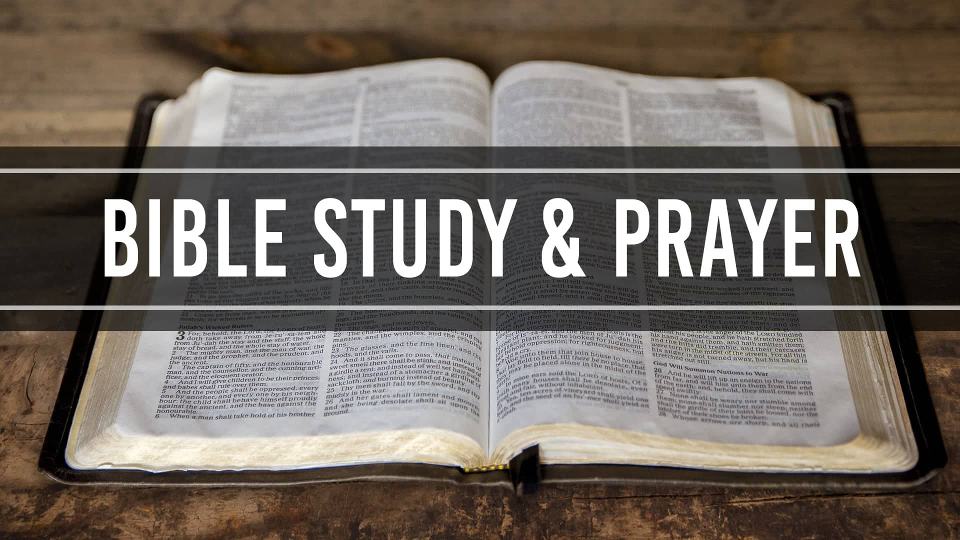 Prayer Meeting/Bible Study on Vimeo