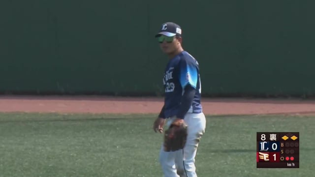 【ファーム】ライオンズ・川村啓真 失点を防ぐスライディングキャッチ!! 2022年5月19日  東北楽天ゴールデンイーグルス 対 埼玉西武ライオンズ