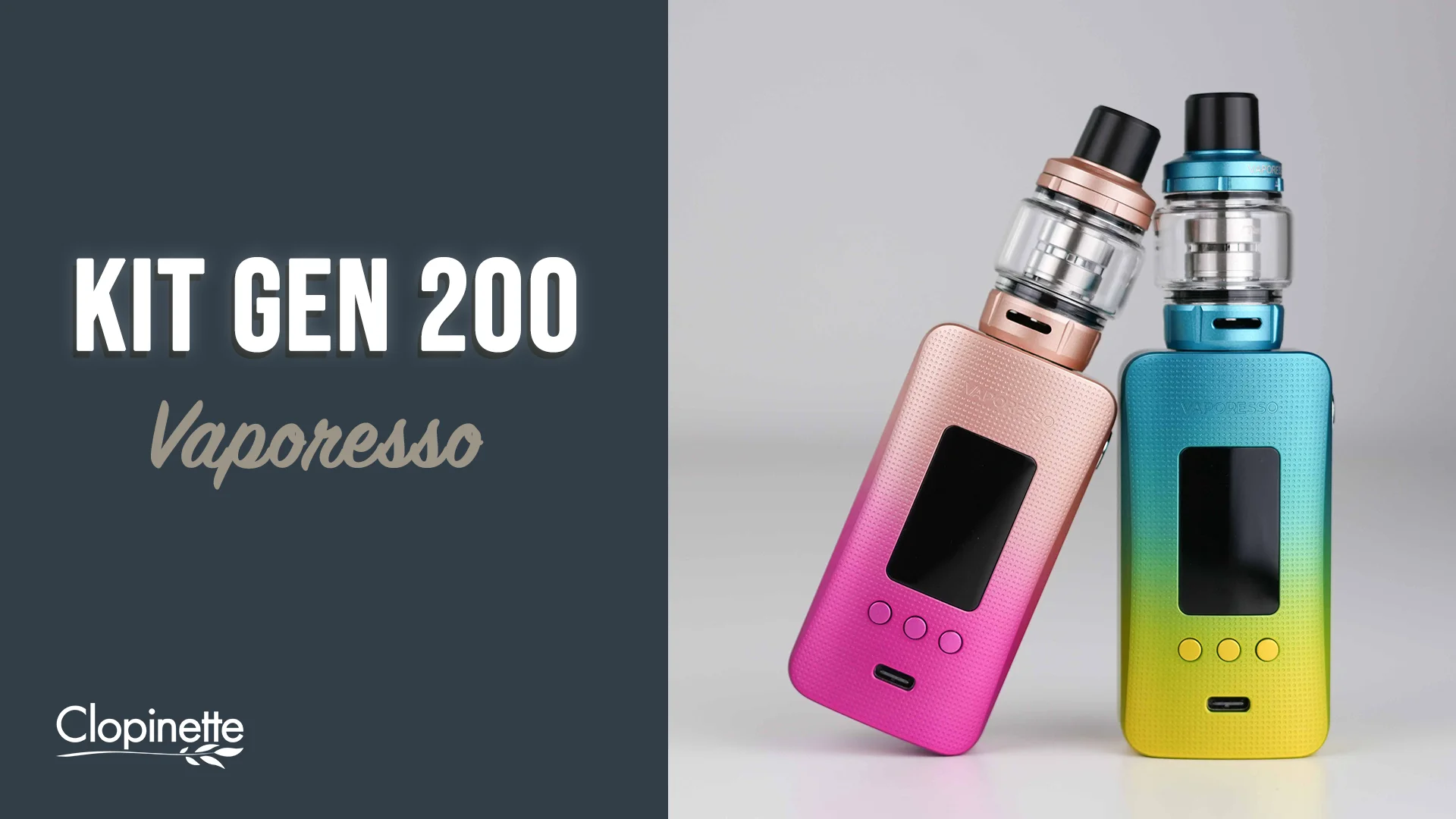 elfbar nachfüll pod läuft aus Box Gen 200 Vaporesso • Ma Vape main image 0