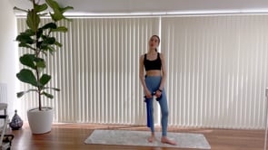 8 MIN Arms- Standing sequence with Band