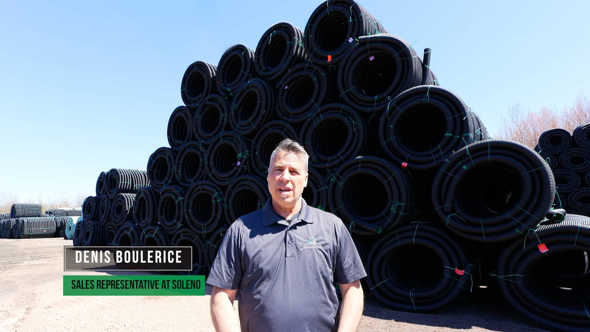 Soliflex, the best alternative to pvc pipe for foundation drainage on Vimeo