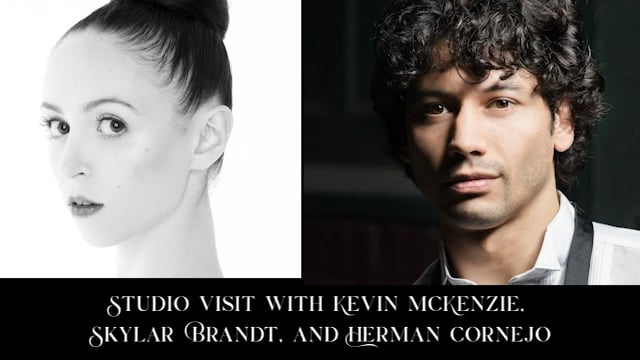 Studio Visit - Kevin McKenzie, Skylar Brandt, and Herman Cornejo