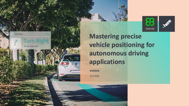 Mastering precise vehicle positioning for autonomous driving applications