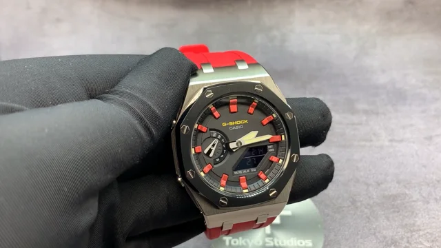 Red Supreme Design - GA-110 Band & Bezel – Custom Gorillas