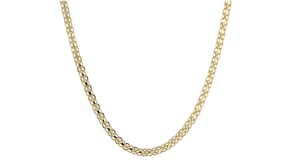 Italian 14kt Yellow Gold Bismark-Link Necklace