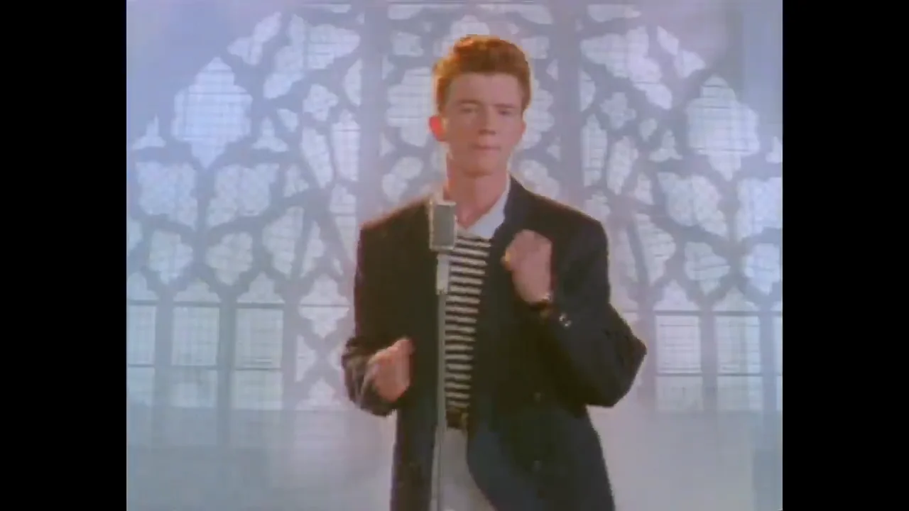 rick astley never gonna give you up