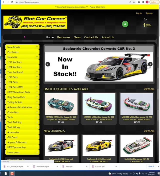 slot car websites