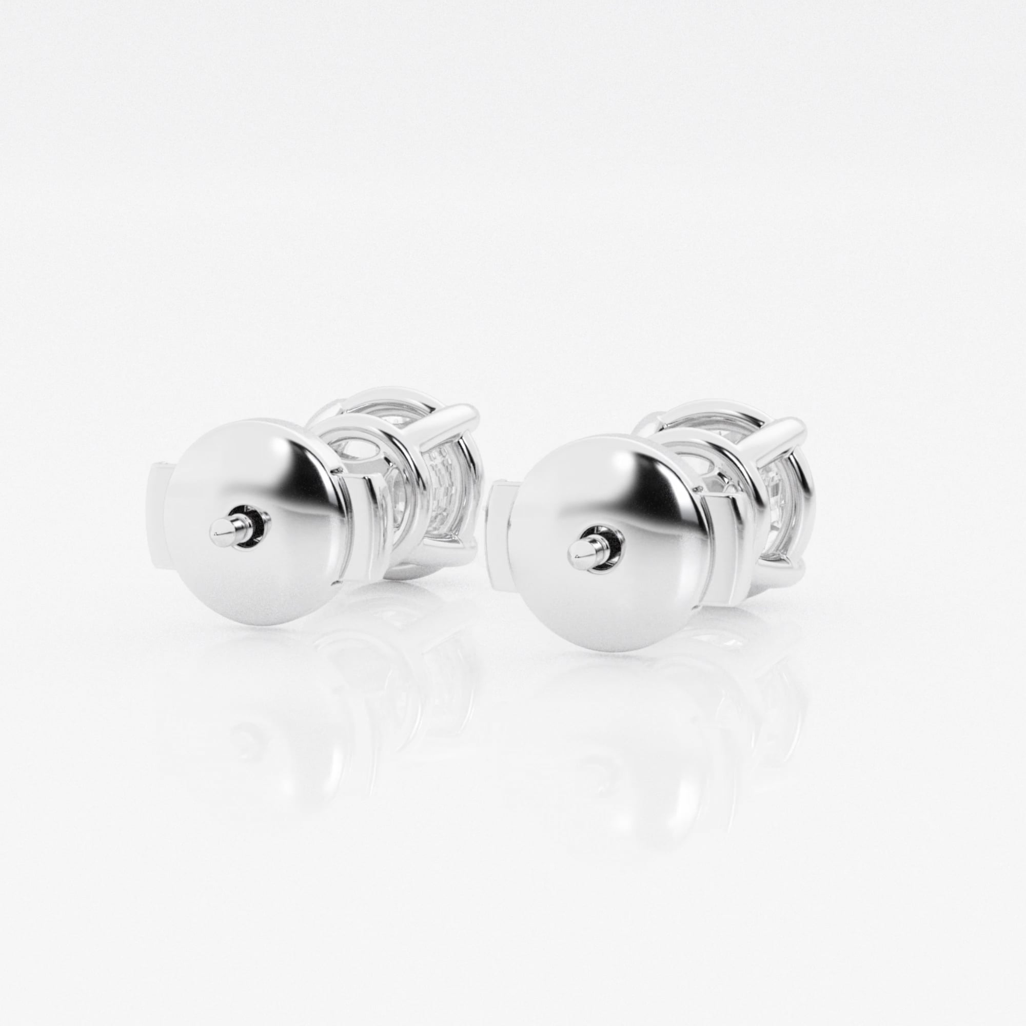 product video for 1 1/2 ctw Round Near-Colorless (F-G) Lab Grown Diamond Certified Stud Earrings